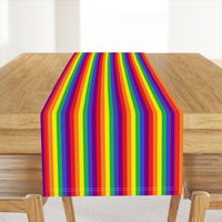 Rainbow Pride Stripes 1/2 inch (vertical)