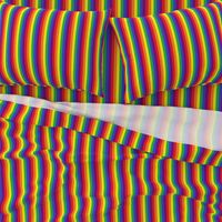 Rainbow Pride Stripes 1/2 inch (vertical)