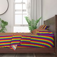 Rainbow Pride Stripes 1/2 inch (vertical)