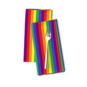 Rainbow Pride Stripes 1/2 inch (vertical)