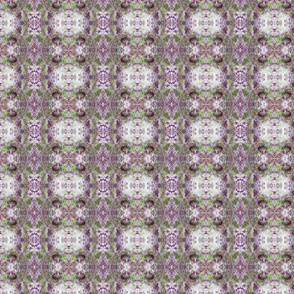 DRSC4 - Surreal Antebellum Landscape in Lavender - Green  - Small