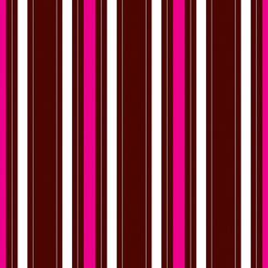 pink and brown stripe
