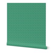 Simple Small White Paisley Outlines on Dark Green Background Small Scale