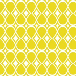 Infinity - Geometric Yellow