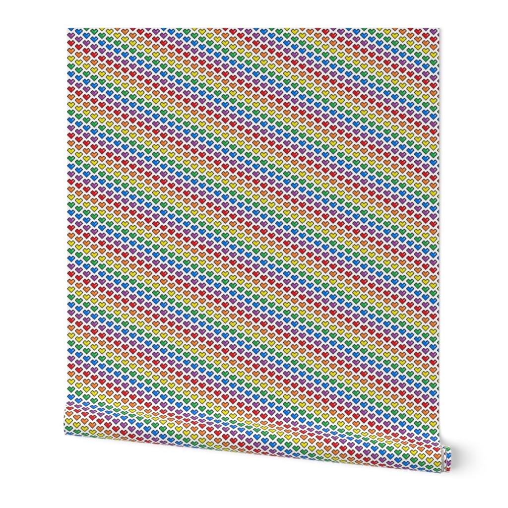 Pixel Heart (Rainbow Cascade)