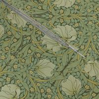 William Morris ~ Antiqued Pimpernel ~ Original ~ Medium