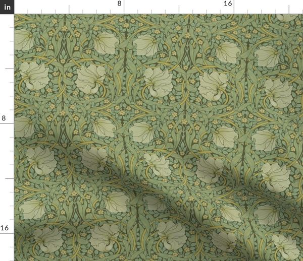 William Morris ~ Pimpernel ~ Original ~ - Spoonflower