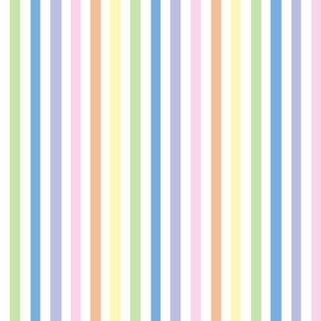 Pastel multicolor stripe coordinate