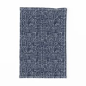 grid // weave navy blue coordinate kids baby nursery grids