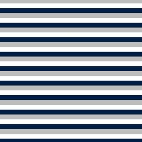 stripes // navy blue and grey stripes kids boys nursery coordinate