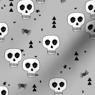 skulls // halloween skull october autumn creepy spooky kids spiders