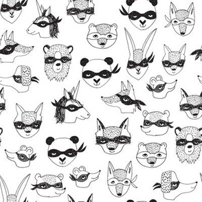 bandit animals // kids dress up cute masks robbers cute kids play time