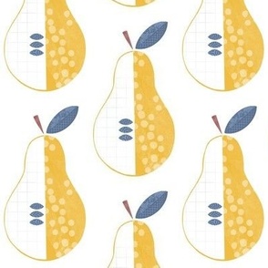 Pear soft yellow