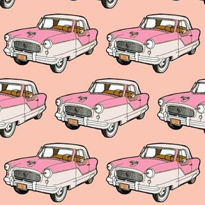 1961 AMC Nash Metropolitan in pink