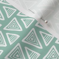 Triangulate - Geometric Aqua