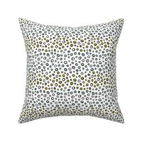 Dew Drops - Geometric Dot White