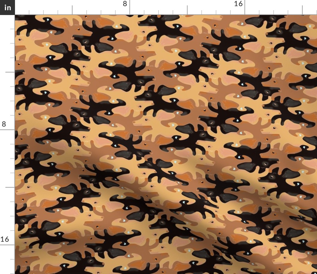 Happy Tessellated Puppies