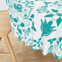 Floral Damask RGB-00afa8