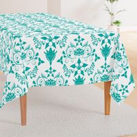 Floral Damask RGB-00afa8