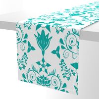 Floral Damask RGB-00afa8