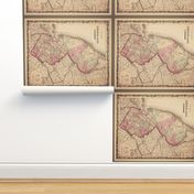 Vintage New Jersey map, small (FQ)