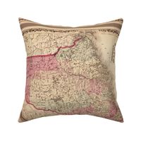 Vintage Maine map, small (FQ)