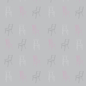 Chairs '50s pink