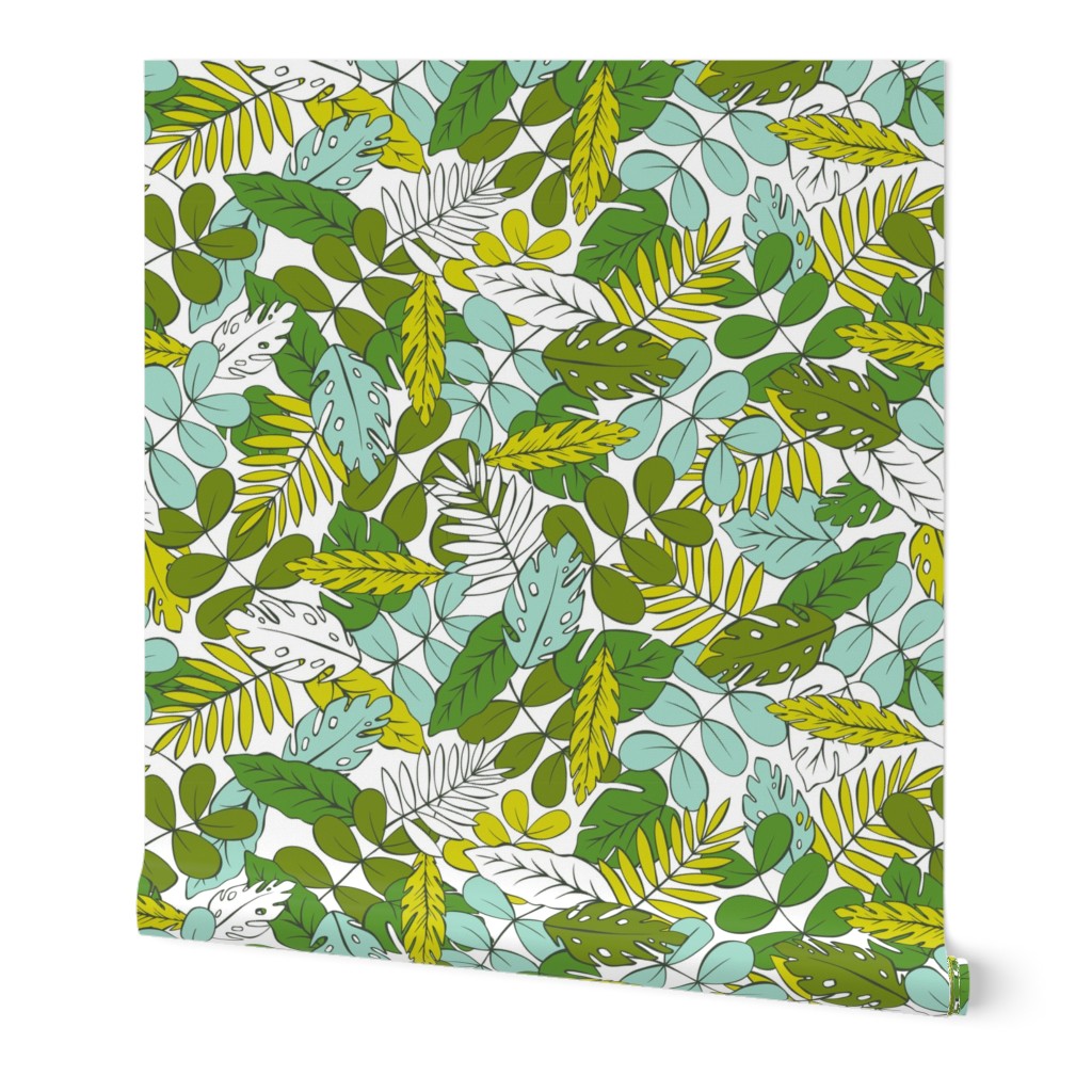 Modern Jungle - Tropical Leaves