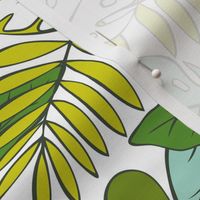 Modern Jungle - Tropical Leaves