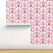 Floral Damask Magenta RGB-E64161