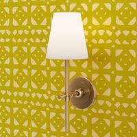 Veranda - Geometric Yellow Green