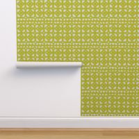 Veranda - Geometric Yellow Green