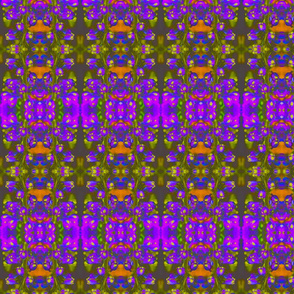 Purple Flower Loden Green