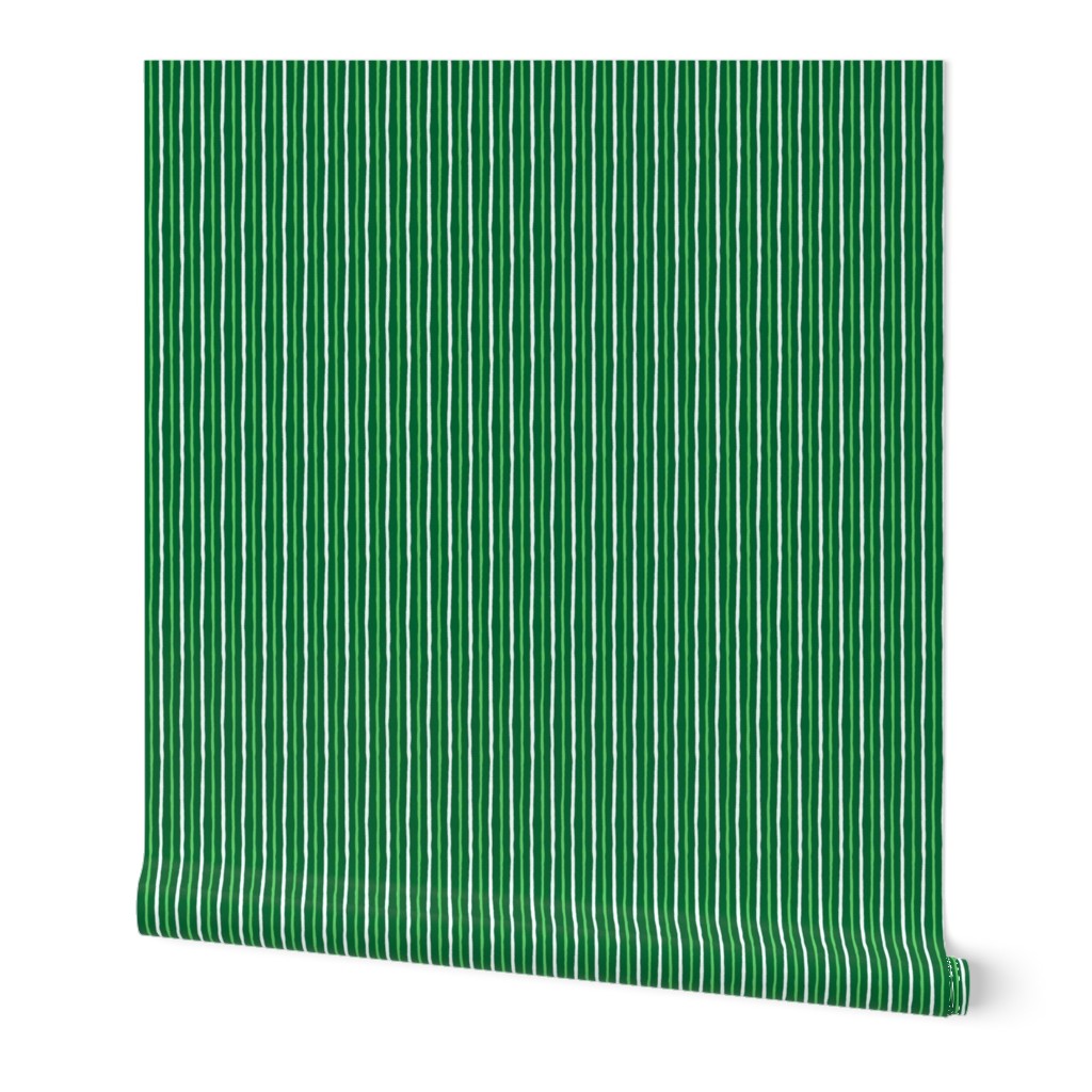 Minty Goodness: Simple Wavering Stripe_150_DPI