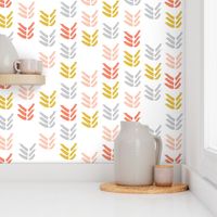 Follow Your Path - Chevron Geometric White