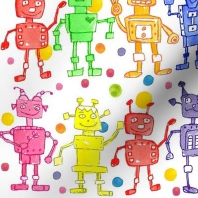 Rainbow Robots and Dots