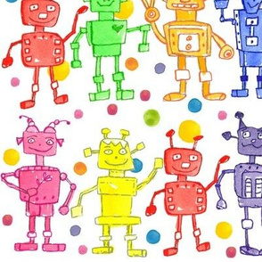 Rainbow Robots and Dots