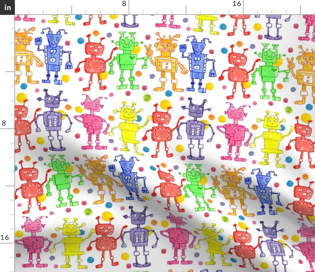 Rainbow Robots and Dots