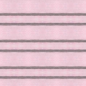 Pink and Grey Horizontal Stripes