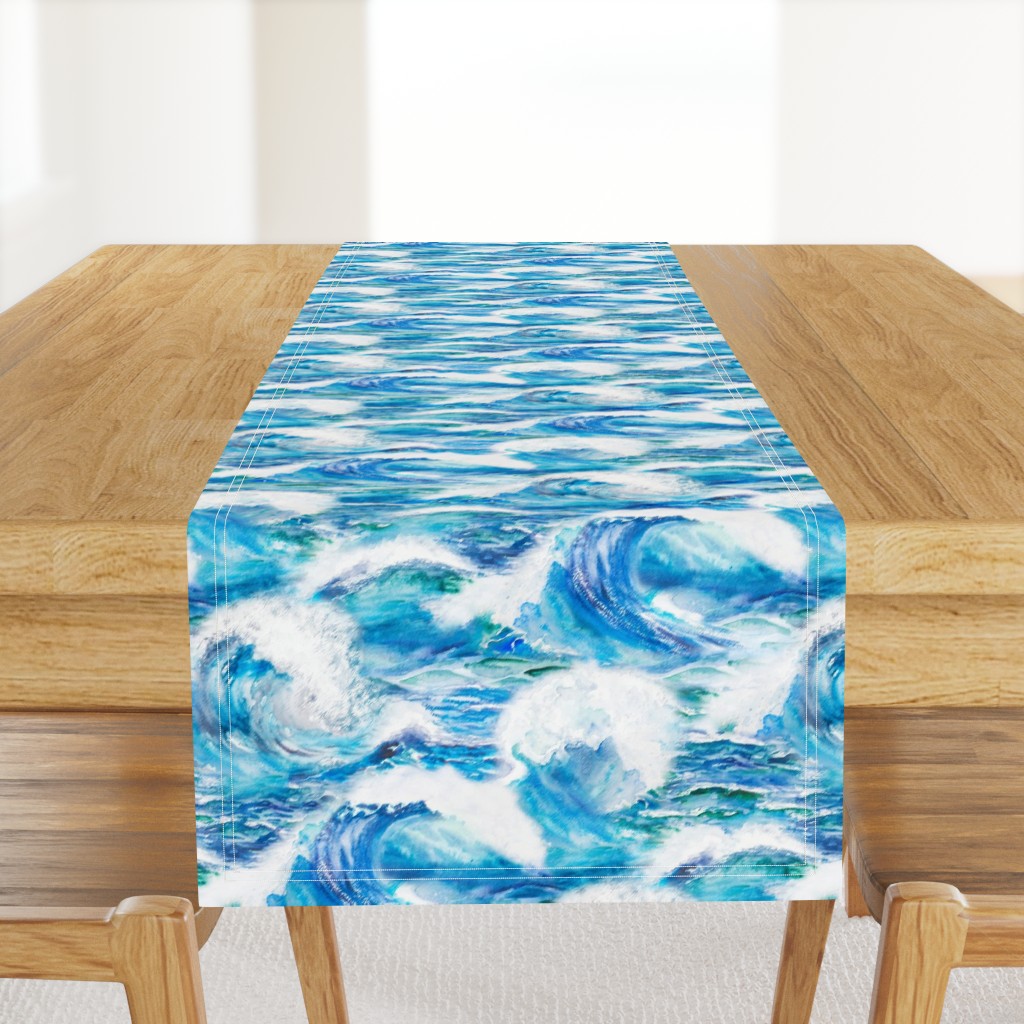 Ocean waves (large scale)