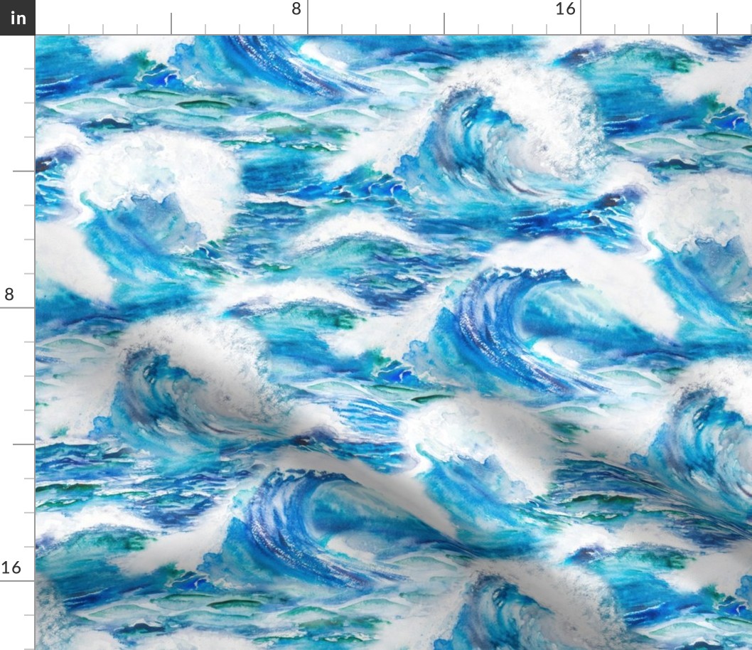 Ocean waves (large scale)