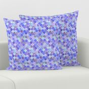 Purple and Lilac Decorative Moroccan Tiles Tiny Print