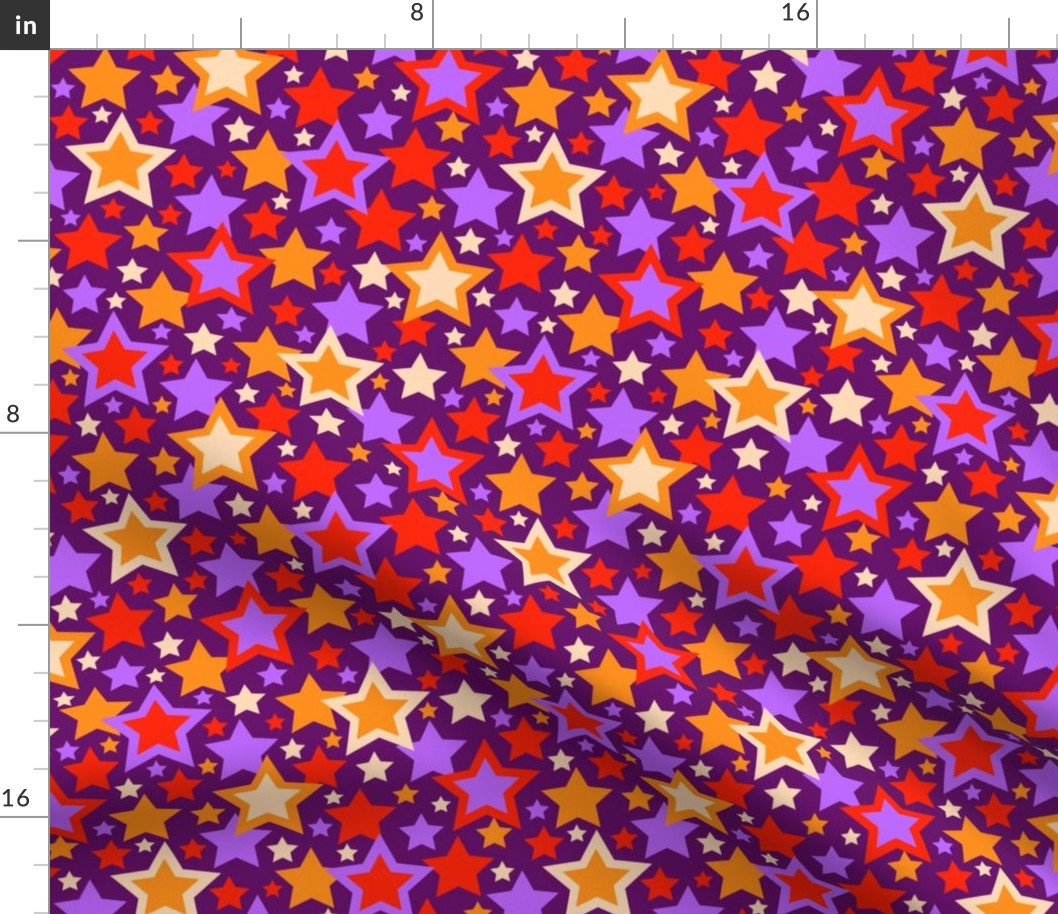 Myriad Purple Stars by Cheerful Madness!!