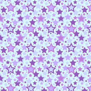 Myriad Lavender Stars by Cheerful Madness!!