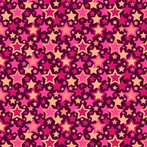 Myriad Pink Stars by Cheerful Madness!!