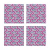 Fish Print - Mauve