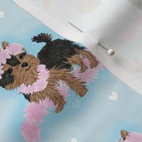 Yorkshire terrier -SavBabyTile10.5x9.SeaShellJJ