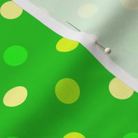 Summer Green Polka Dots by Cheerful Madness!!