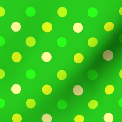 Summer Green Polka Dots by Cheerful Madness!!