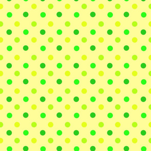 Spring Green Polka Dots by Cheerful Madness!!